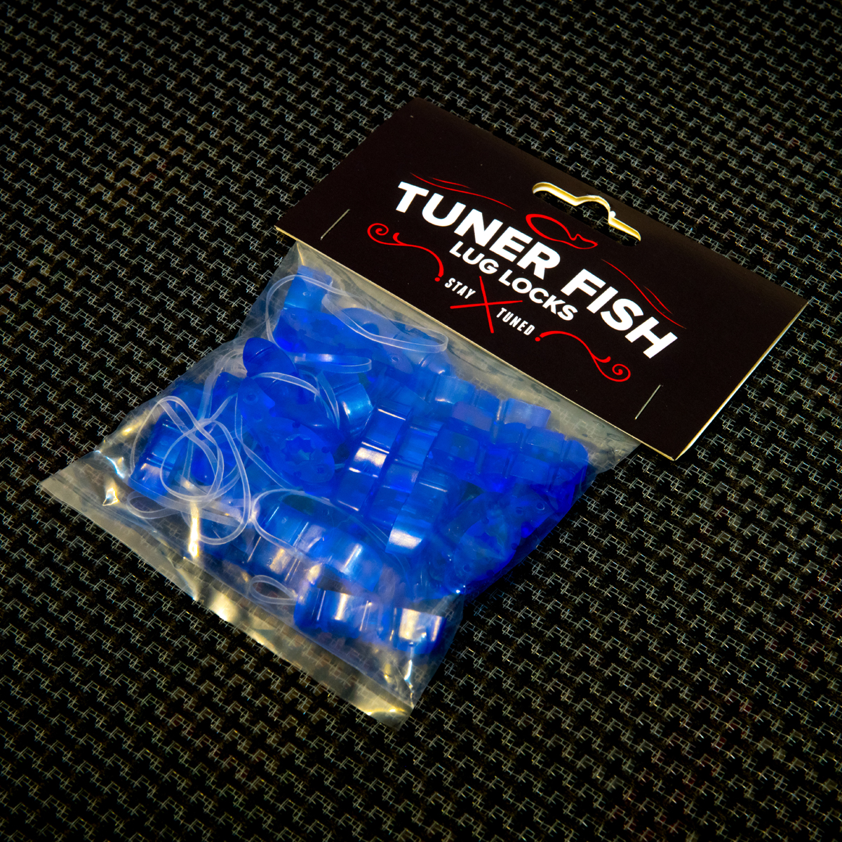 Tuner Fish Secure Bands for Lug Locks, Black at Gear4music