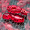 Tuner Fish Lug Locks Red