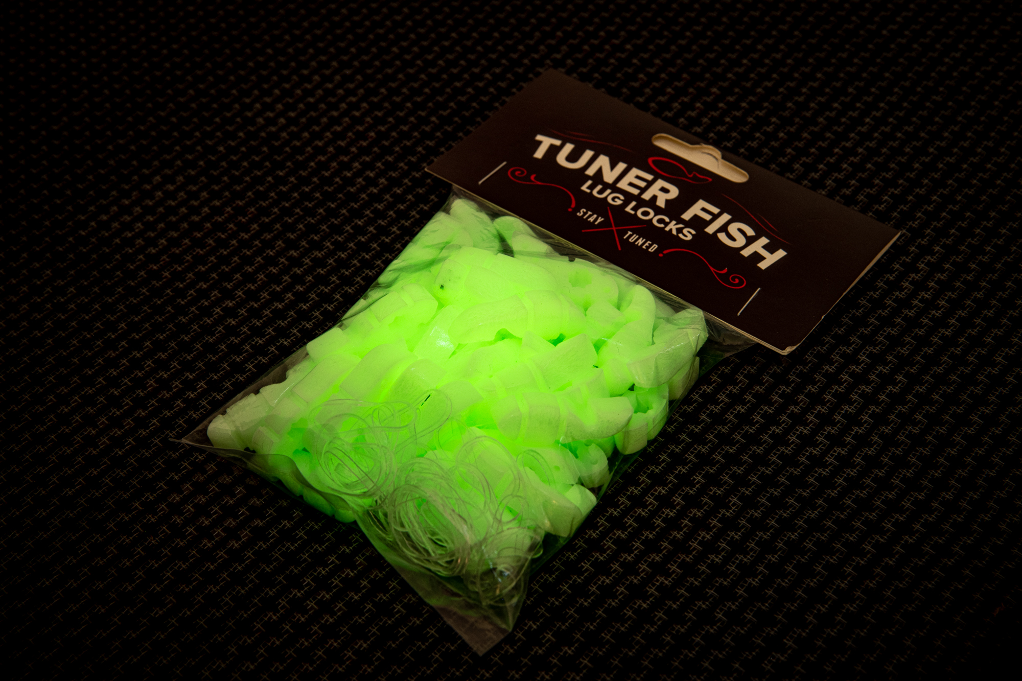 LIMITED EDITION*** Tuner Fish Lug Locks - Glow In The Dark - Tuner Fish Lug  Locks